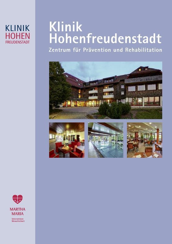 Hausprospekt der Klinik Hohenfreudenstadt