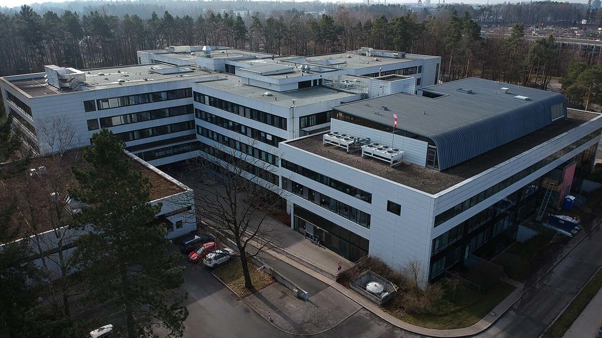 Krankenhaus Martha Maria in Nürnberg von oben Krankenhaus von oben