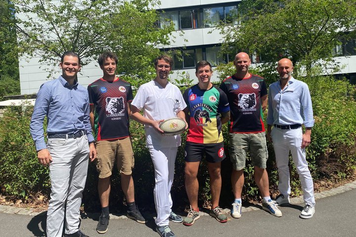 Klinik für Orthopädie und Unfallchirurgie wird "Medical Partner" der Rugby-Bundesliga-Mannschaft