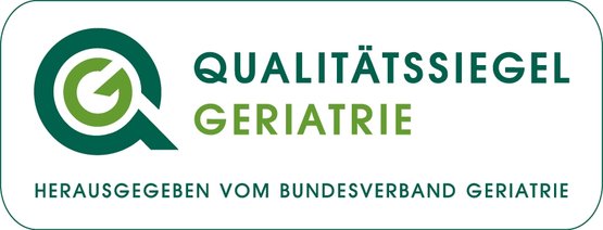 Logo Qualitätssiegel Geriatrie Krankenhaus Martha Maria Nürnberg