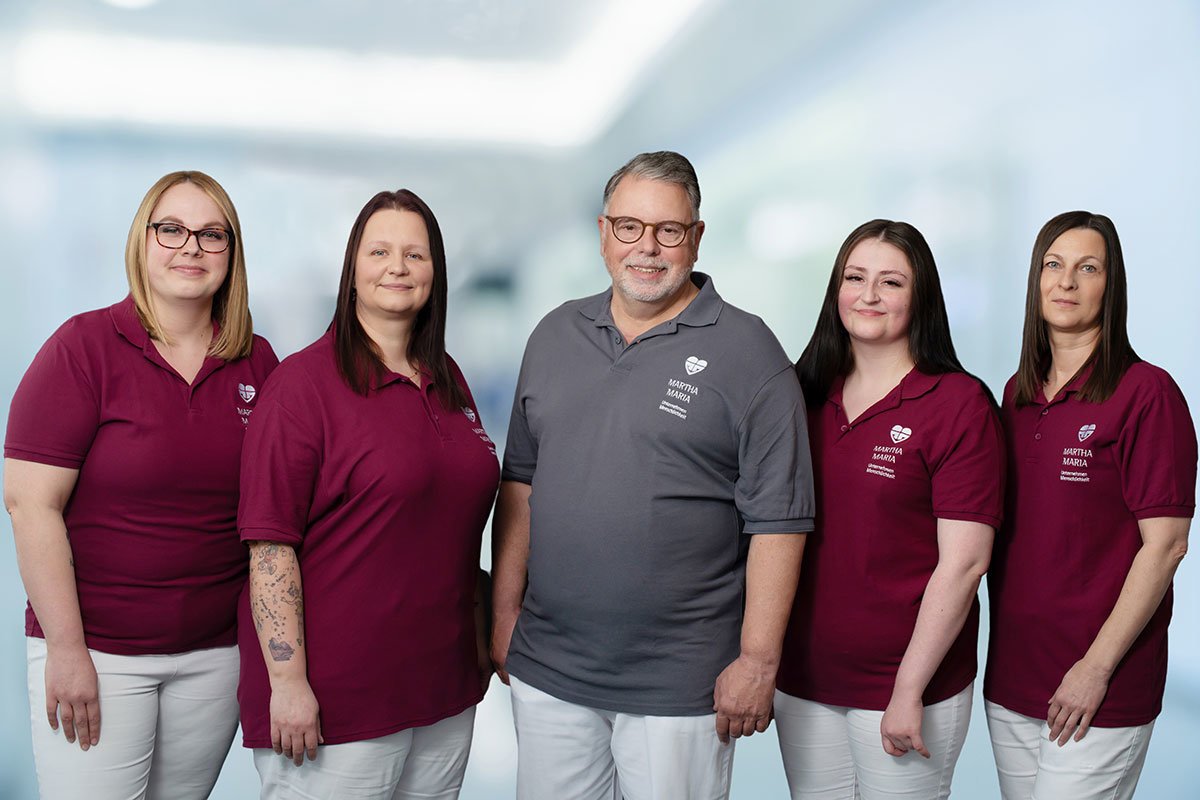 Praxisteam des MVZ Martha-Maria Praxis für Urologie Praxisteam