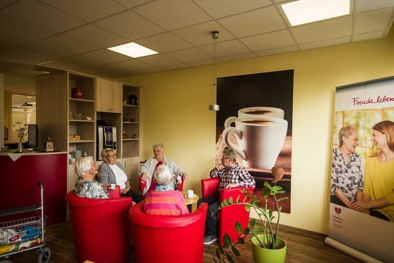 Das Cafe im Seniorenzentrum Wüstenrot