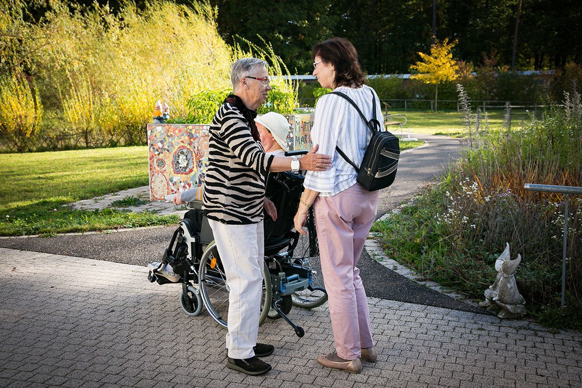 Begegnung im Garten Begegnung im Garten