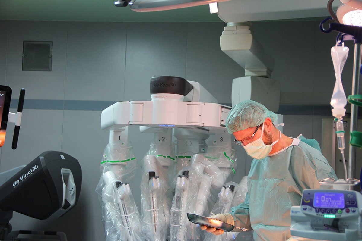 DaVinci roboterassistierte Operationen im Krankenhaus Martha-Maria DaVinci roboterassistierte Operationen