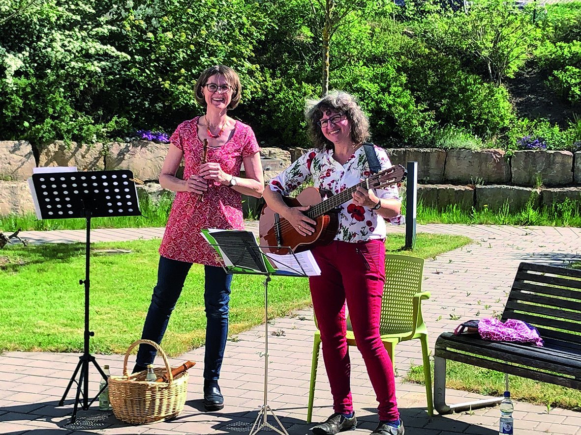 Musikalisches Ständchen im Seniorenzentrum Martha-Maria Eckental Musikerlebnis