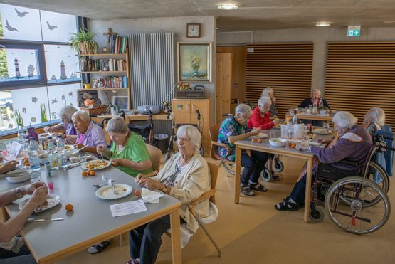 Mittagessen im Seniorenzentrum Lichtenstein-Honau