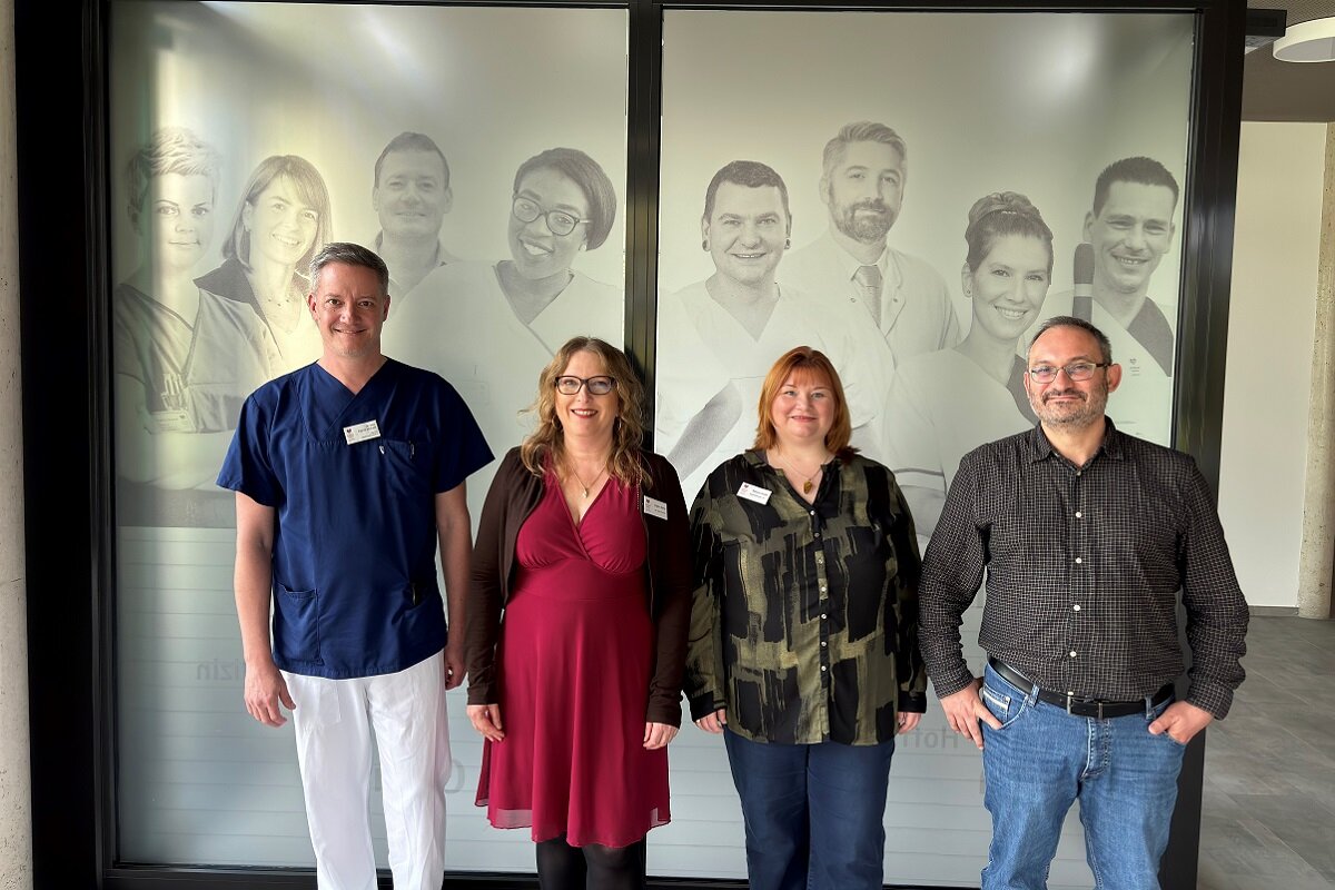 Das Team der Krankenhaushygiene am Krankenhaus Martha-Maria St. Theresien Standort Stadenstraße