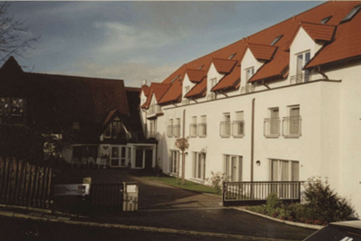 Historische Aufnahme Diakonisches Zentrum Seniorenzentrum Eckental-Forth