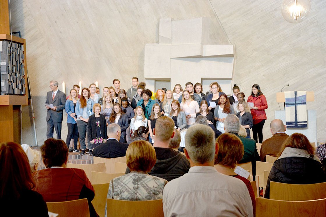 Begrüßungsgottesdienst der neuen Auszubildenden Begrüßungsgottesdienst der neuen Auszubildenden