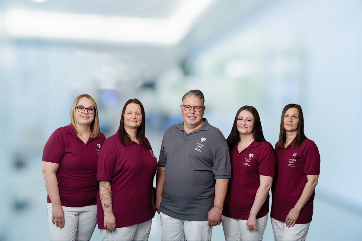 Praxisteam des MVZ Martha-Maria Praxis für Urologie Praxisteam