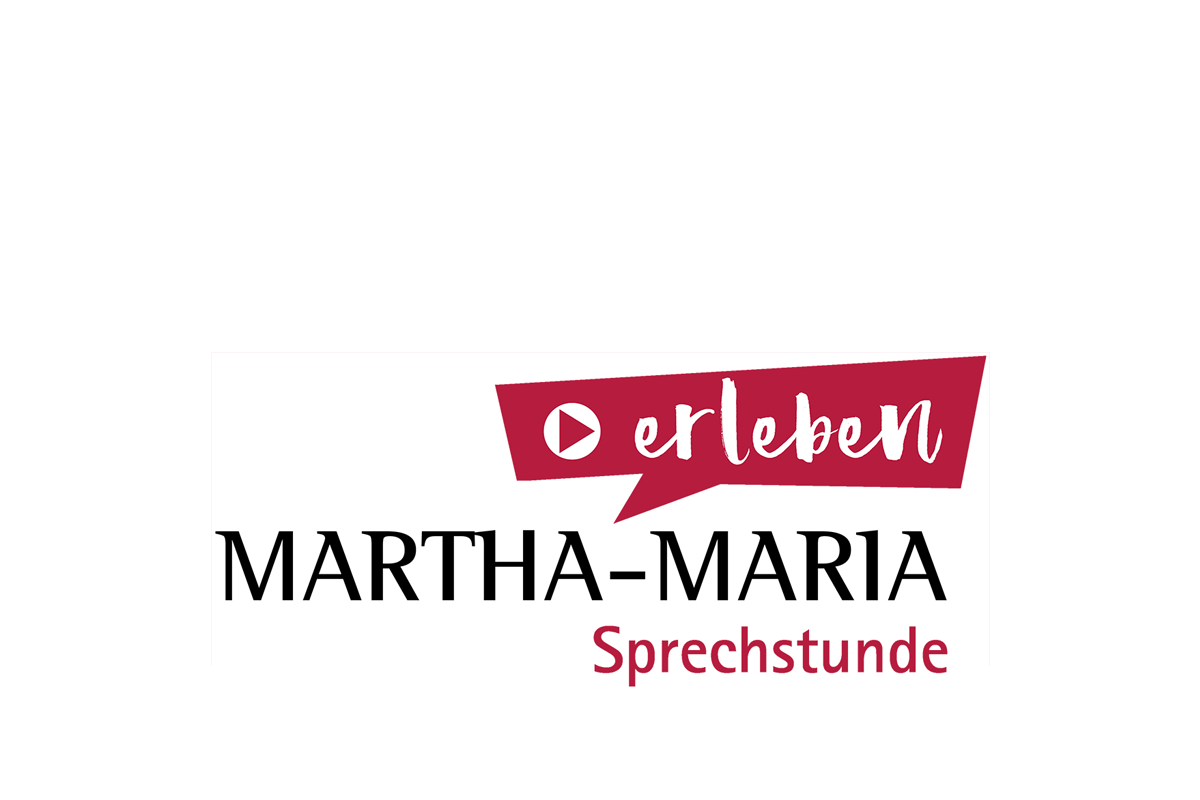 Das Logo der Martha-Maria Sprechstunde