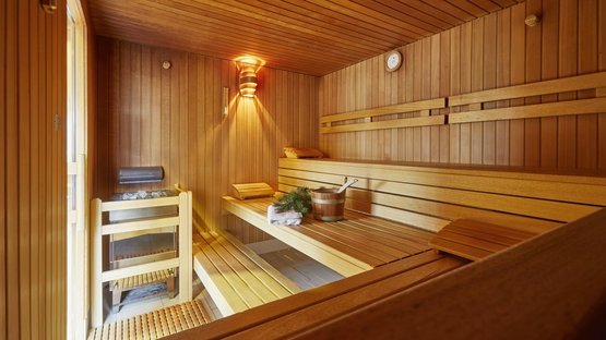 Entspannung im Saunabereich