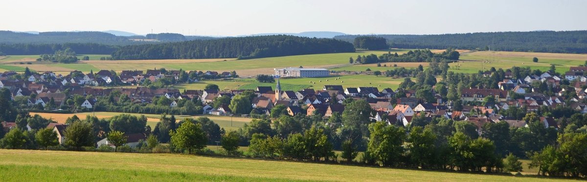 Ausblick auf das Seniorenzentrum im Grünen