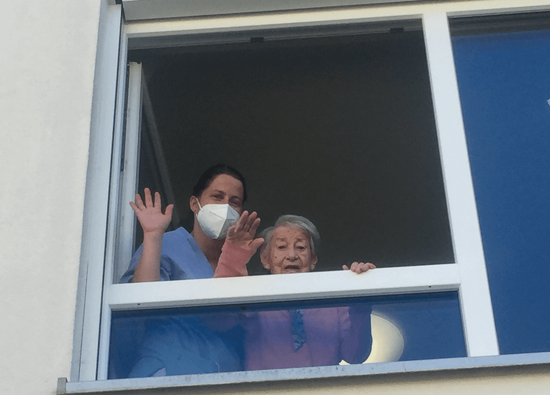 Bewohner im Alltag mit SozBe