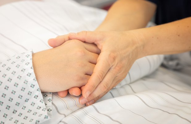 Eine Fürsorgesituation in der Anästhesie im Krankenhaus Martha-Maria München