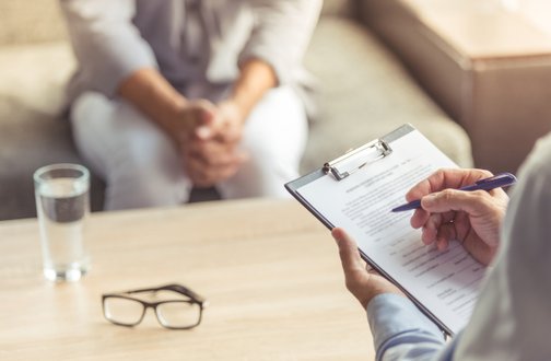 Entspannung & Psyche Psychotherapiegespräch