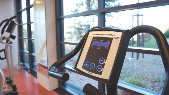 Ausblick vom Ergometertraining