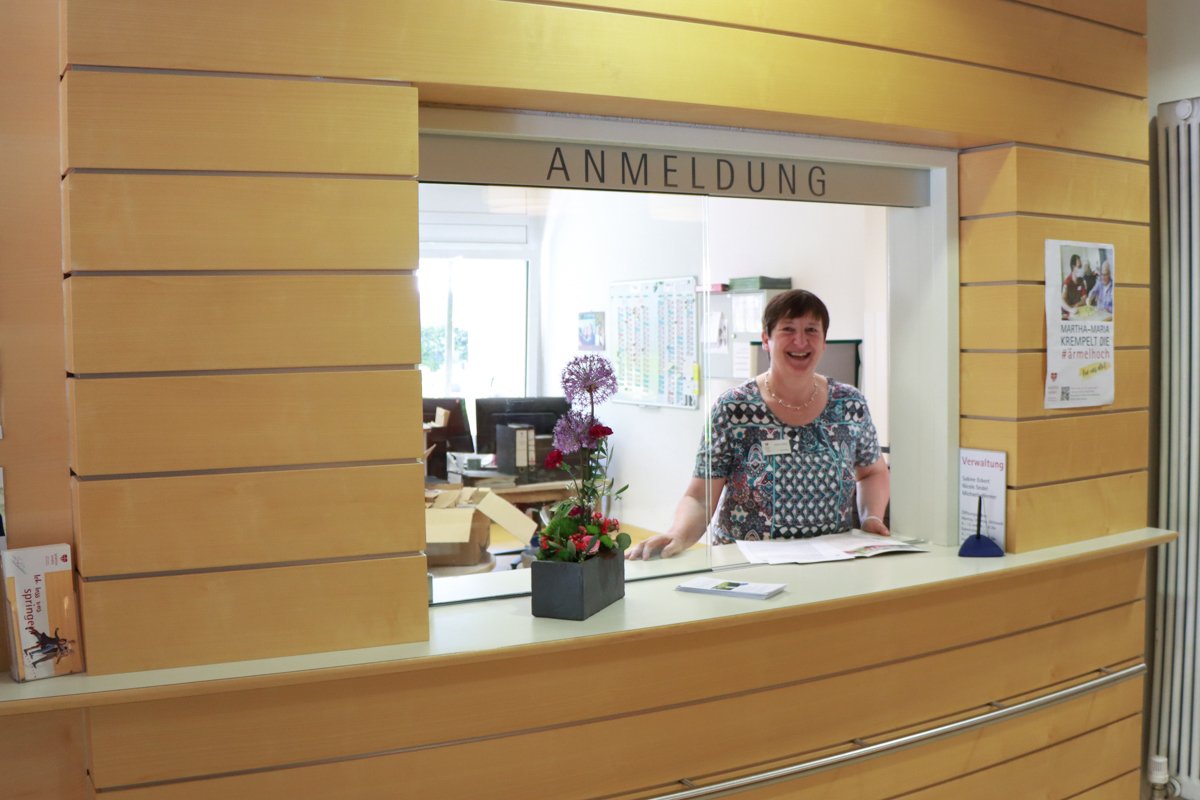 Der Empfang im Seniorenzentrum Martha-Maria Nürnberg