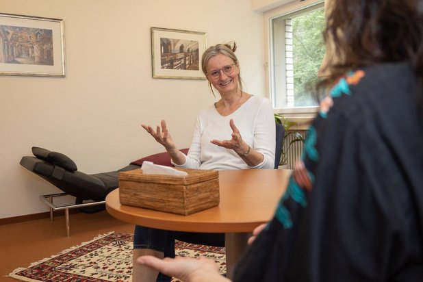 Einzeltherapie-Sitzung im MVZ Martha-Maria Psychosomatik