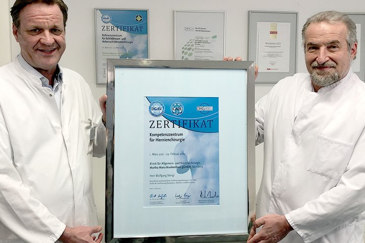 Zertifizierungsurkunde