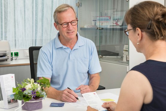 Diabetes-Sprechstunde im MVZ Innere Medizin Fachbereich Diabetologie am Krankenhaus Martha-Maria Nürnberg