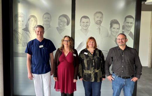 Das Team der Krankenhaushygiene am Krankenhaus Martha-Maria St. Theresien Standort Stadenstraße
