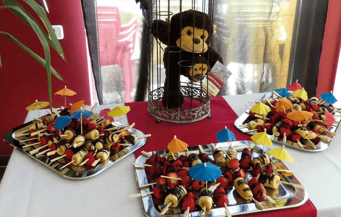 Sommerfest Thema Jahrmarkt