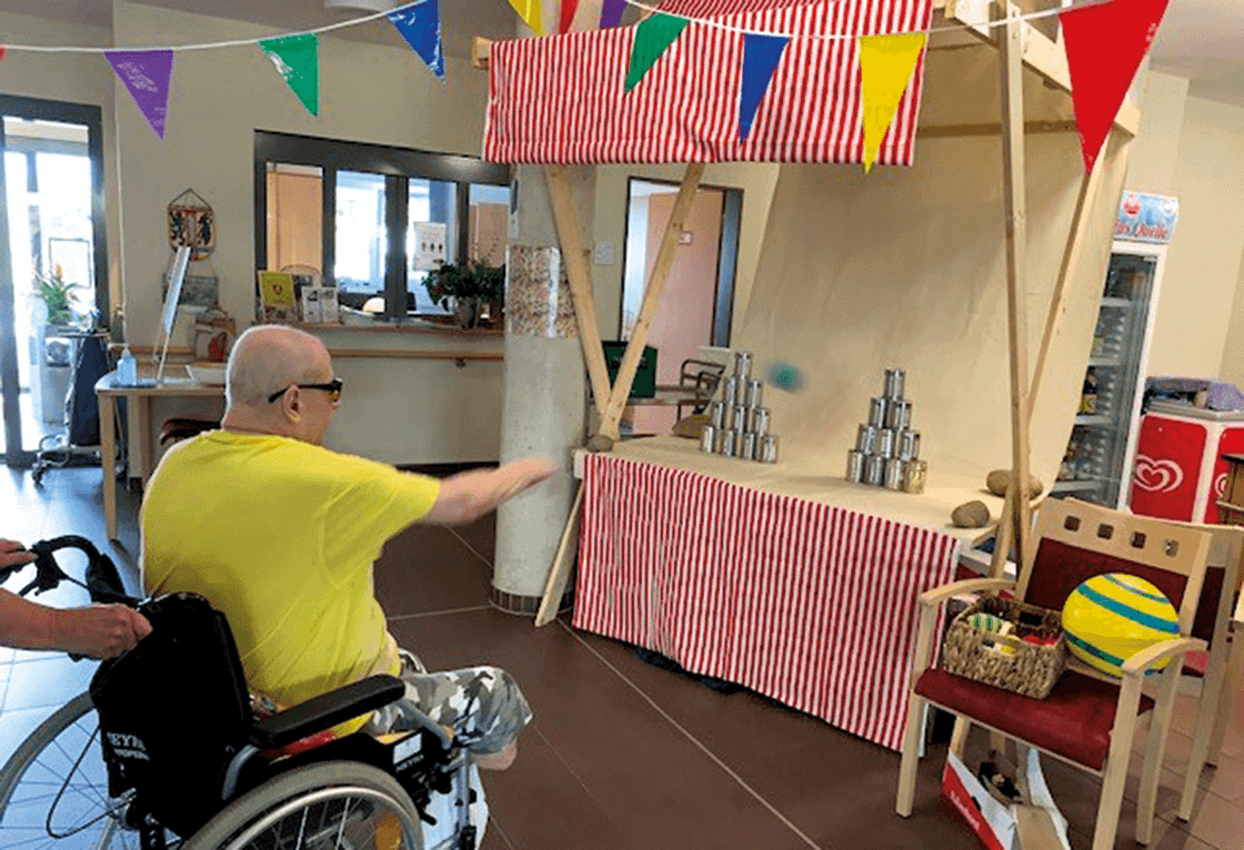 Sommerfest Thema Jahrmarkt