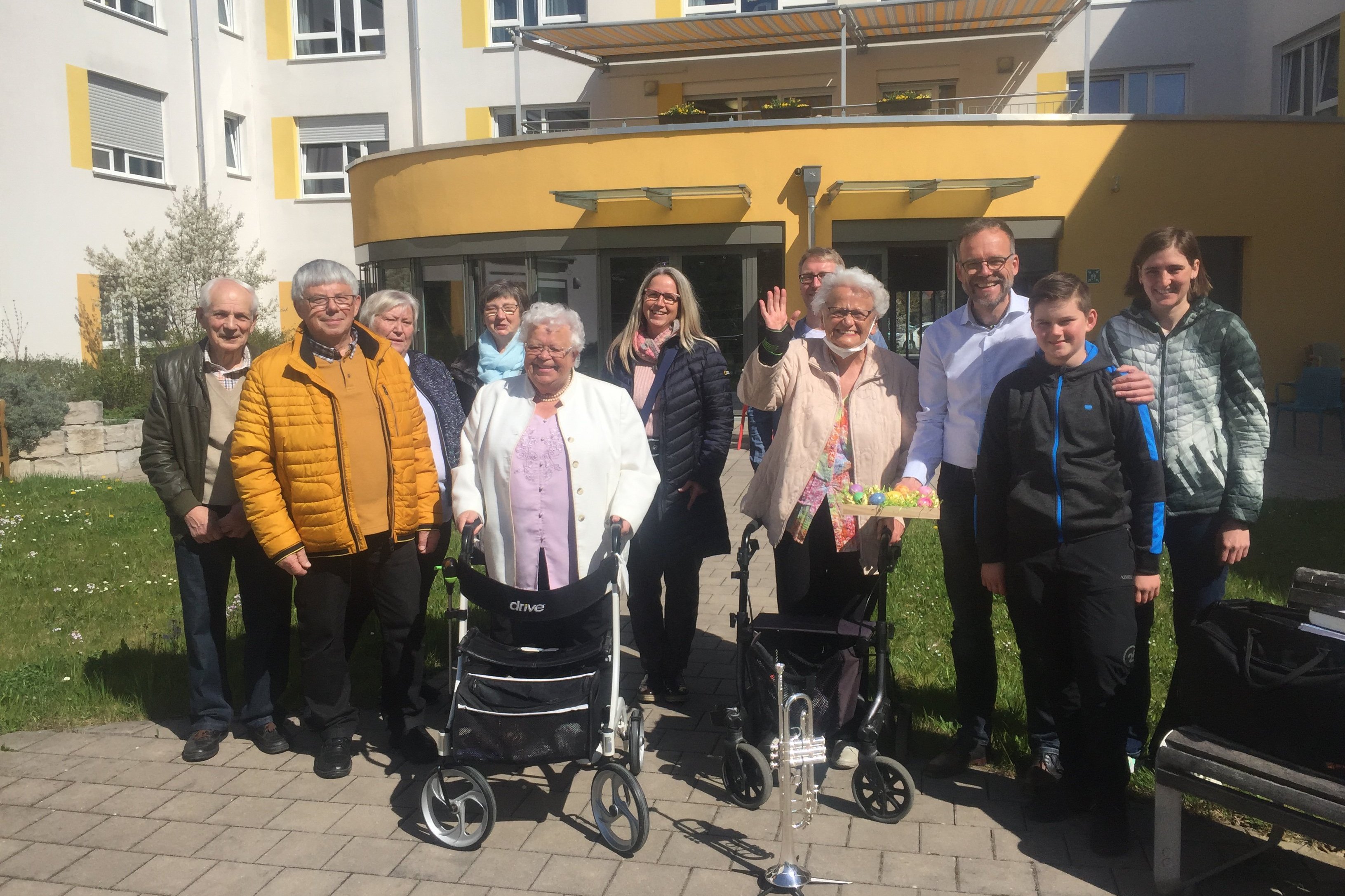 Bewohner im Alltag mit SozBe