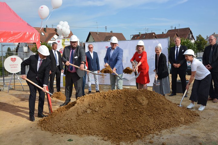 Baustart in Hochdorfs neuer Mitte