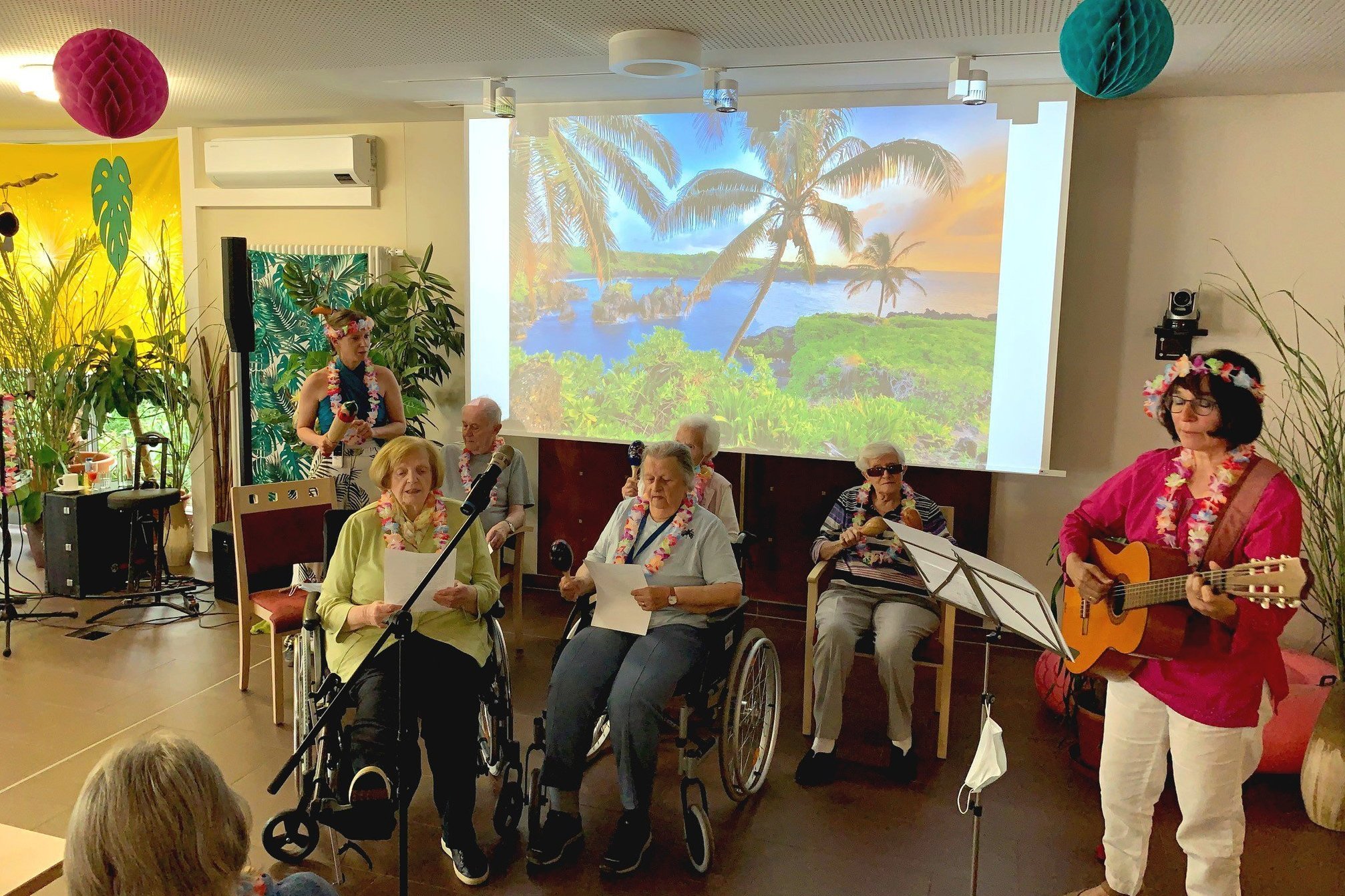 Sommerfest Bewohner Chor