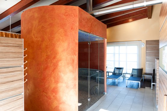 Ein Dampfbad als Teil der Entspannungstherapie in der Klinik Hohenfreudenstadt, einer Rehaklinik im Schwarzwald