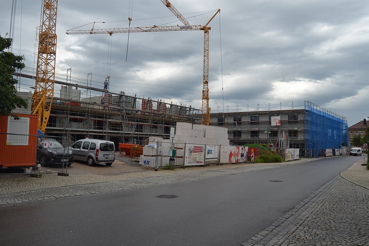 Impressionen vom Neubau des Seniorenzentrum Martha-Maria Hochdorf.