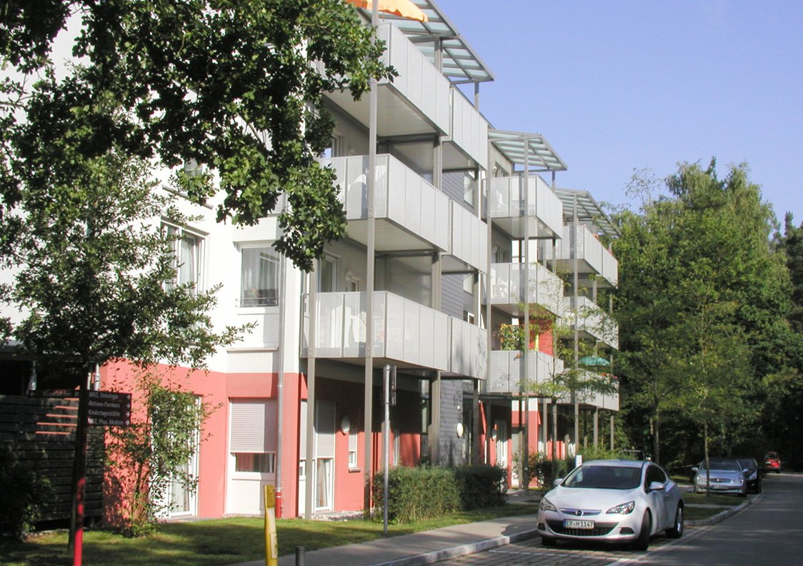 Seniorenzentrum Nürnberg Außenansicht historisch