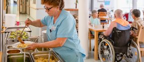 Mittagessen im Betreuten Wohnen und im Seniorenzentrum Martha-Maria Wüstenrot