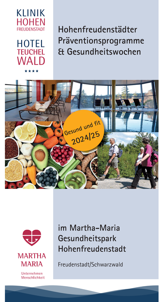 Flyer Hohenfreudenstädter Präventionsprogramme & Gesundheitswochen