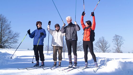 Nordic Walking im Winter in Freudenstadt