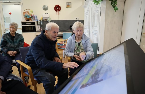 Digitale Betreuung im Seniorenzentrum Martha-Maria Stuttgart