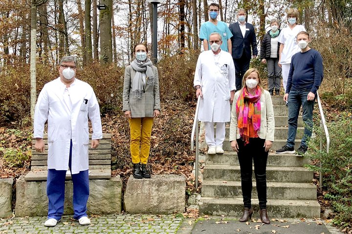 Abschlußfoto zur Zertifizierung des Kontinenz- und Beckenbodenzentrums