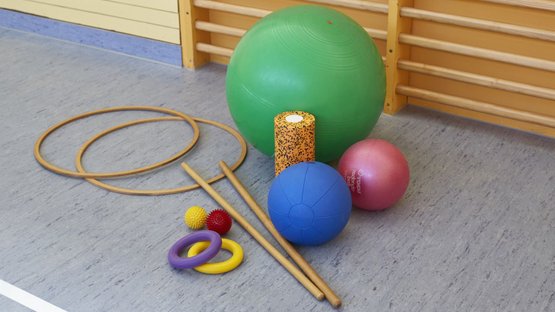 Sporthalle Therapieeinrichtungen