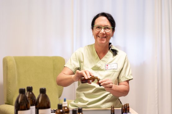 Aromatherapie im Seniorenzentrum Lichtenstein-Honau