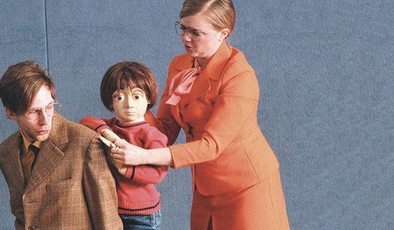 Die von der Martha-Maria-Stiftung finanzierte Puppe Jonas.