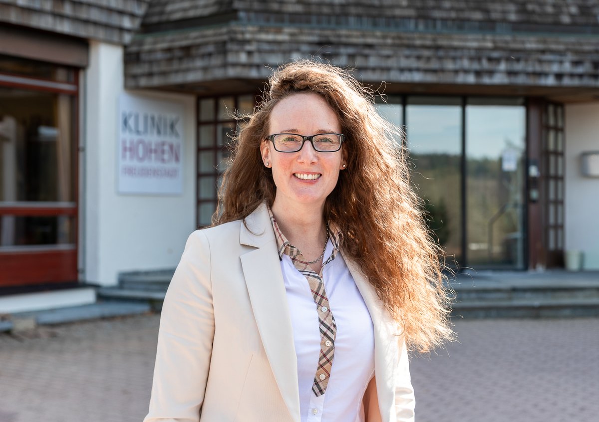 Die Kaufmännische Leitung der Rehaklinik Hohenfreudenstadt Michaela Kratzenstein-Koch