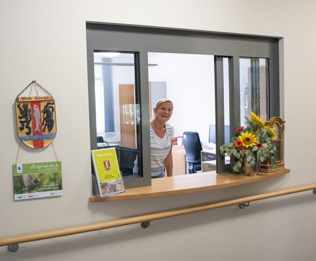 Der Empfang im Seniorenzentrum Eckental Forth