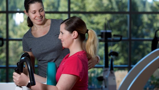 MTT in Fitnessraum der Klinik Hohenfreudenstadt