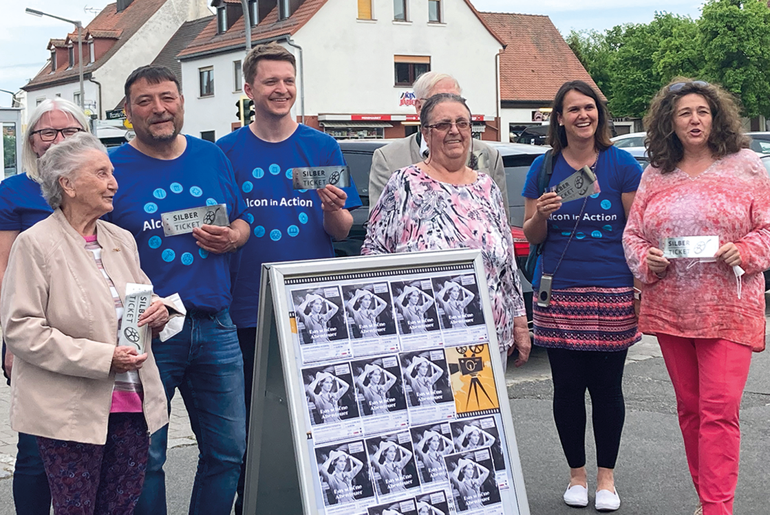 Aktion Silberticket mit Bewohner im Kino Eckental