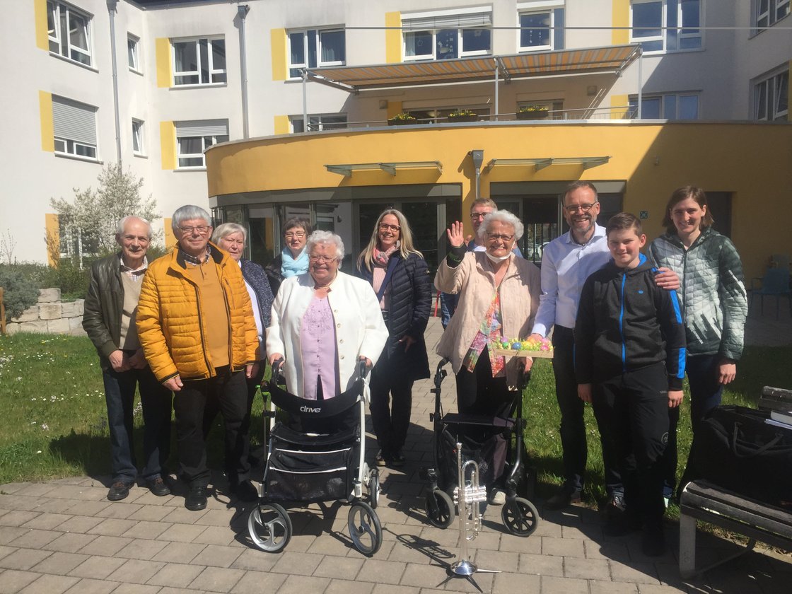 Bewohner im Alltag mit SozBe