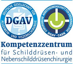 Logo des Kompetenzzentrums für Schilddrüsen- und Nebenschilddrüsenchirurgie.