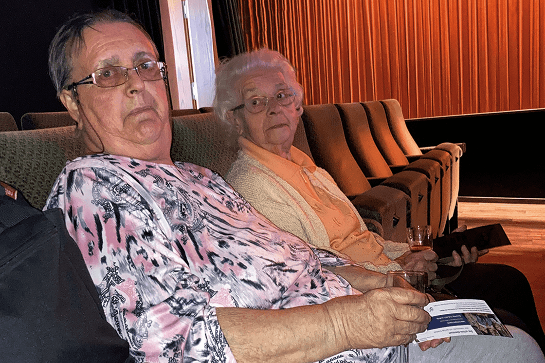 Aktion Silberticket mit Bewohner im Kino Eckental
