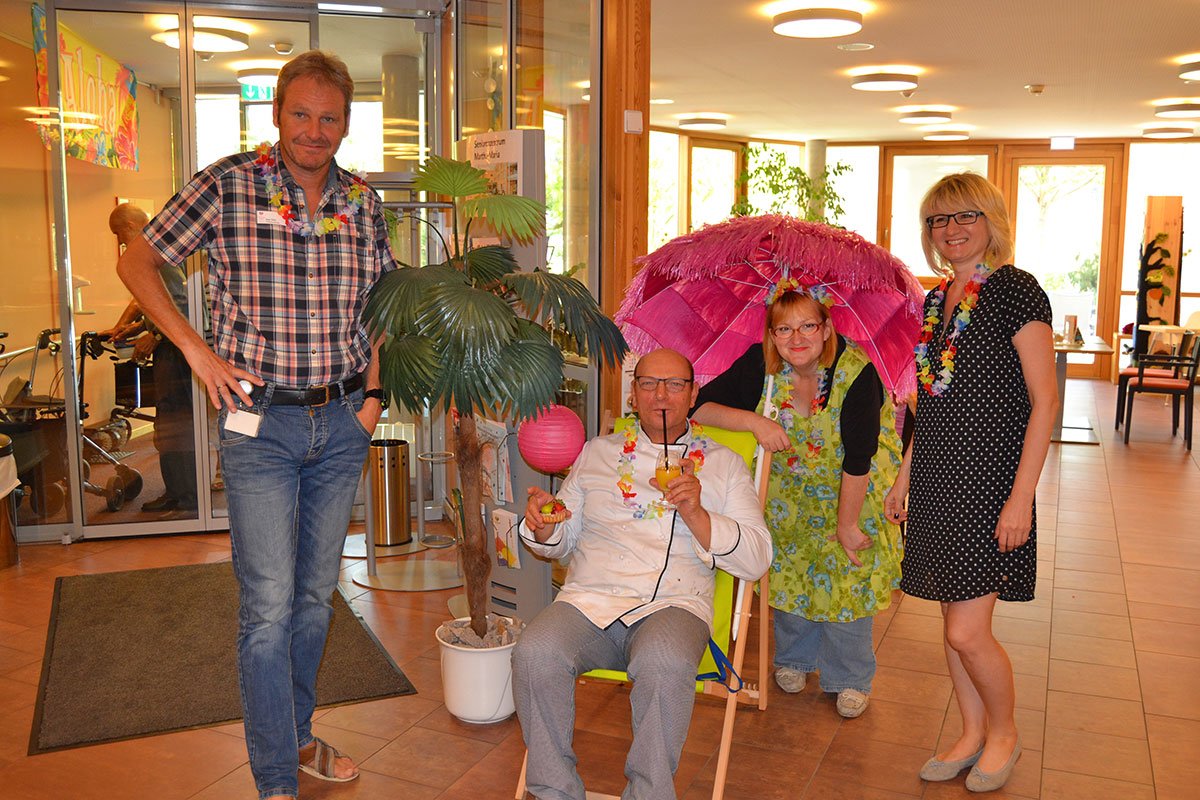 Havaiianische Woche im Seniorenzentrum